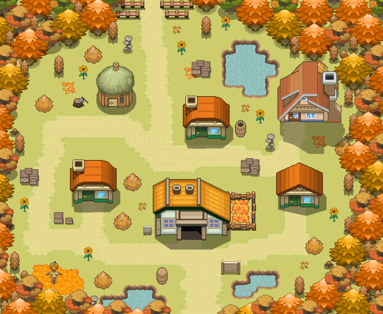 Early preview of Whisperwind Town